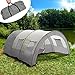 Produktbild TecTake Tunnelzelt 3000 mm Wassersäule Campingzelt Familienzelt Gruppenzelt Camping Zelte 4 - 6 Personen Wasserdicht