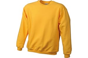 James & Nicholson Sweatshirt Rundhals - Klassischer Sweatpullover für Freizeit und Beruf