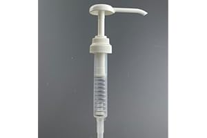 LUBRISOLVE Pelican Pumpspender für 5-Liter-Kanister, 38 mm, 30 ml Dosis pro Pumpe, Weiß, 3 Stück