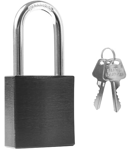 2 Cadenas à Clé Pour Casiers - Petits, Solides En Métal - Parfaits Pour école, Salle De Sport, Valises