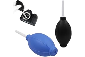 AONAYO 2 PièCes Soufflette Air Comprimé,DéPoussiéReur D'Appareil Photo à Soufflet,SèChe-Cheveux Pour Le Nettoyage Soufflette,Mini SèChe-Cheveux Poire Adapté Nettoyage De L'Appareil Photo Souffleur Poussiere