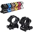 WestHunter Industrial Grade Precision Rifle Scope Rings, 1 Inch 30 mm Tactical 6061 T6 Picatinny Scope Mount | 36 mm / 29 mm Center Height