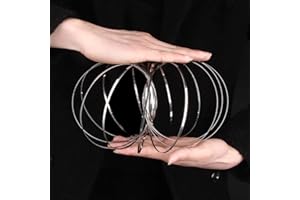 ZQION Flow Ring Gioco cinetico a Molla Gioco 3D Anello di Flusso Magico Gioco per Bambini e Adulti Interazione Trucco Magico