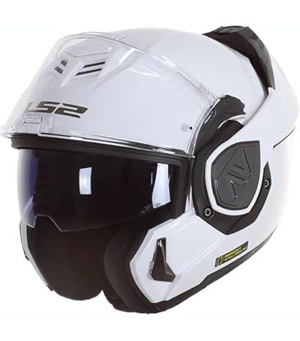 ROOF Helmet Boxer V8, Target Matt White-Red, Size L : Amazon