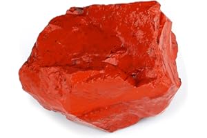 XIANNVXI Red Jasper Crystal,1.77-2.17" Raw Red Jasper Stone,Natural Rough Raw Healing Crystal Rock for Stone Lovers Beginners Collectors