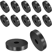 Spaziatori In Gomma QUARKZMAN 4pz - 50x10x40mm, Antivibranti, Per Auto E Casa