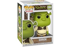 Funko POP! Movies: Shrek Dream Works 30th - Shrek With Snake - kolekcjonerska figurka winylowa - pomysł na prezent - oficjalny towar - zabawki dla dzieci i dorosłych - fani filmów