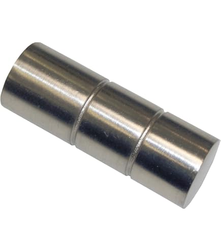 Interdeco Gardinenstangen-Endkappen Edelstahl-Optik Für 16 Mm Stangen – 2er Set