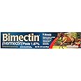 Bimeda Bimectin Ivermectin 1.87% Paste Wormer Parasites Apple Horse OTC (2 Tubes)