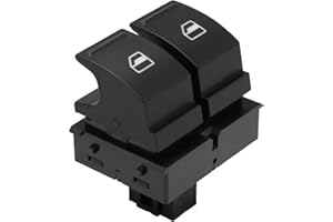 MCamooer 1K3959857 Window Regulator Switch for Golf Mk5, Electric Window Regulator Buttons Switch for Caddy, Passat B6, Je-tta Golf Plus, Electric Window Regulator Control