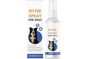ELIISKINN Anti Chew Spray for Dogs – Bitter Apple Deterrent to Stop Chewing, Licking & Destructive Behavior, Safe for Paws, Furniture, Shoes & More, Effective Training Aid