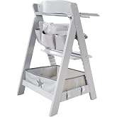 roba Star Design Highchair Organizer Set &ndash; Compatible with All Sit Up &amp; Born Up Highchairs &ndash; Hanging Box and Bag &ndash; Velcro Fas