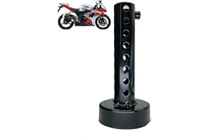 TINGWEN Silenziatore di scarico per moto, universale, per moto, marmitta DB Killer (60 mm), colore nero, compatibile con tubo di scarico da 60 mm