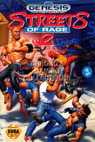CGC Huge Poster GLOSSY FINISH - Streets of Rage 2 - Sega Genesis - SEG016 (24" x 36" (61cm x 91.5cm))