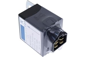 HOLDWELL 12V Time Relay 061700-3770 061700-3760 Compatible with Kubota Fuel Shut-off Solenoid Valve