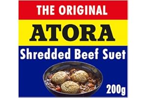 Atora The original Shredded Beef Suet for Traditional Cooking, 200 g (Pack of 1)