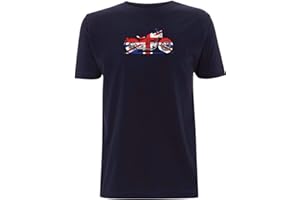 TIME 4 TEE Bobber Bike T Shirt Union Jack British Motorcycle 1940s Retro Style Motorbike Biker Biking