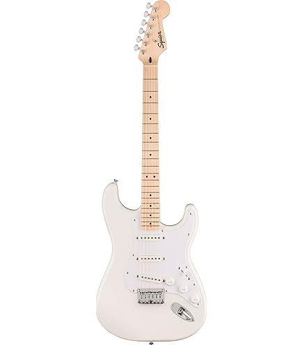 Fender Standard Stratocaster Olympic White - Maple Elektro Gitar