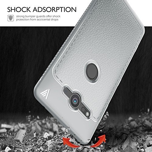 Sony Xperia XZ2 Compact Custodia, cover Sony Xperia XZ2 Compact, BoseWek Sony Xperia XZ2 Compact protettiva custodia, Protezione durevole, Compatibilita esatta per la Sony Xperia XZ2 Compact Smartphone.(grigio)