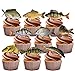 Produktbild Fish Party Pack, 36 Cup Cake Toppers - Edible Stand Up Decorations by AKGifts