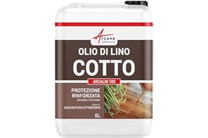 Olio di Lino Cotto, legno interno ed esterno: ARCALIN 102-5 L - ARCANE INDUSTRIES