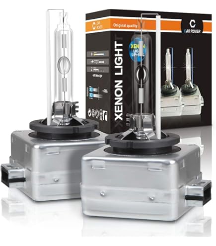 Lampadine HID D1S 35W 6000K - Xenon Auto 12V, 4600 Lumen, Per Fari - 2 Pezzi