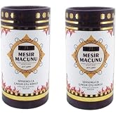Nurs Mesir Macunu Ginsengli Ve &Ccedil;akşır Otu K&ouml;kl&uuml; Karışık Bitkisel Macun - 2 Adet