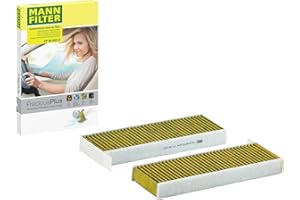‎MANN-FILTER MANN-FILTER FP 29 003-2 Innenraumfilter/Kabinenluftfilter - FreciousPlus Biofunktionaler Pollenfilter - (2er Set) für Pkw + Transporter