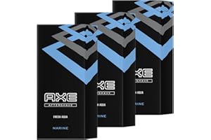 AXE 3 x Aftershave Marine Fresh Aqua Je 100ml for Men Rasierwasser für den Mann