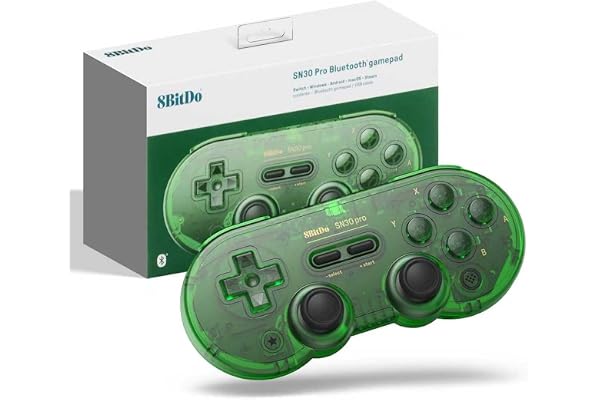 LONGYI 8BitDo SN30 Pro Bluetooth-styrenhet, för switch 2/switch 1
