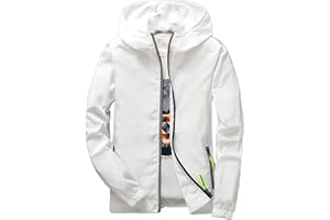 ZYPAINIY Chaqueta Impermeable Hombre con Capucha Detalles Reflectantes - Cortavientos Hombre Resistente Ligero Deporte Running Plegable - Poncho Chaqueta Lluvia Nieve Hombre Impermeable Viaje Fluo Invierno