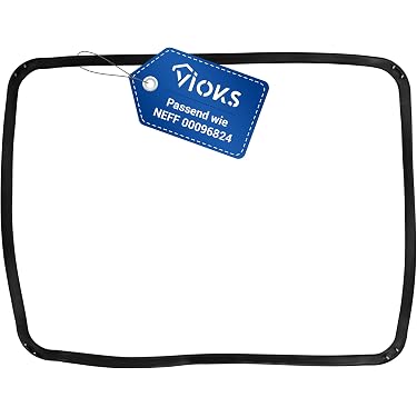 Sintoflon Oilseal Universale 4 Lato Guarnizione Per Porta Forno - 2m (Per Rotondo Angoli) Nero Sigilla Porta Forno