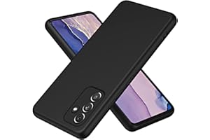 XINYEXIN Funda Silicone Case para Samsung Galaxy A34, Protección de Cuerpo Completo, Carcasa de Silicona Líquida Suave Antichoque Case Cover - Negro