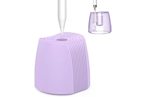 NIUTRENDZ Supporto in Silicone per Apple Pencil 1a e 2a Generazione Compatibile con Apple Pencil con/senza Custodia o Impugnatura