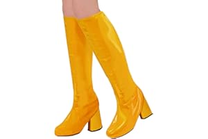 W WIDMANN MILANO Party Fashion - Stiefelüberzieher, Überschuhe, Kostümzubehör, Disco Fever, Faschingskostüme