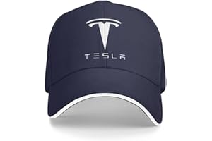 GRONGU Car Baseball Cap, for Tesla Model 3 X S Y, Man Women Unisex Baseball Hats