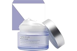 RAKIUTY Crema Rassodante per il Collo,Crema Idratante per il Collo,Crema per il Doppio Mento,Crema Collo e Décolleté Lifting,Rassodante,Leviga le Linee Sottili,Idratante,Anti-invecchiamento,50 ml