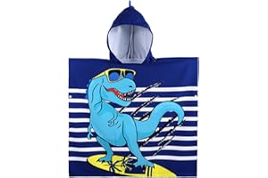 KAKU NANU Poncho mare bambino, squisito poncho mare bambina neonato bimba assorbenti telo mare bambina asciugamano mare bambino