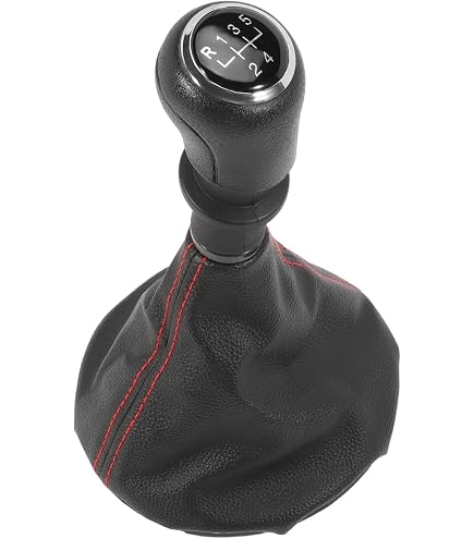 DOMENICA Pommeau Levier De Vitesse 5 Vitesses - Compatible VW Transporter T5 T6 MKV MKVI 2003-2011, Design Confortable Et Durable