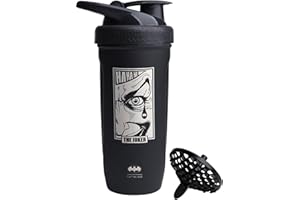 SmartShake Reforce Stainless Steel, 900 ml, DC The Joker Wanted, Edelstahl, Stahl-Shaker