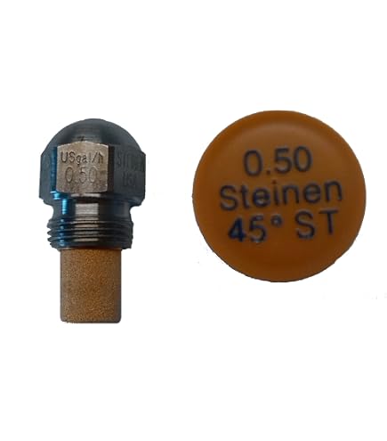 Buse De Pulvérisation Delavan 0.50 GPH 45° W - Corps Laiton, Pièces Acier Inox, Pour Usage Général