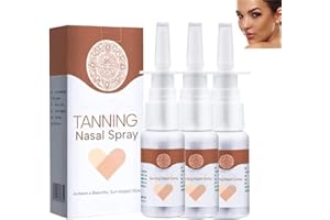 ERISAMO BronzeMist Tanning Nasal Spray, Tanning Sunless Spray, Sunless Tanning Mist, Summer Color Sunless Self-Tanning Facial Mist for All Skin Tones (3Pcs)