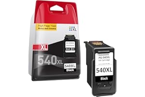 CKMY 540XL Black Ink Cartridge, PG-540XL Remanufactured for Canon 540 XL Printer Cartridge, Compatible with Pixma MX475 MX525 MG3650 MG3600 MG3250 MG2150 MG3100 MG3550 MG4100