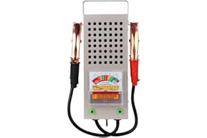 DAUERHAFT Testeur de batterie de voiture 12V, analyseur de chargeur de voiture 200AH, testeur de batterie de test de de voiture, test de maximale de voiture