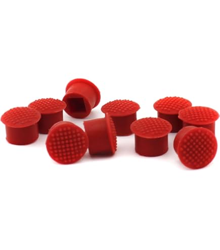 Gintai 10pcs Rouge TrackPoint Caps Pointeur De Souris Soft Rim Pour Lenovo Thinkpad T400 T410 R400 T420 T430 T440 T450 T460 T470 T510 T520 X61,ThinkPad X/T/E/S/L/P/Yoga Series TrackPoint Clavier