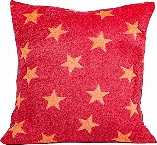 Pillow "stars" orange / red