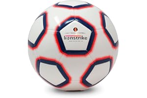 Lionstrike Size 1/Size 2/Size 3/Size 4 Lite Football With NeoBladder Technology | Light Kids Football (Age 2-13 Years) | Boys/Girls Indoor Outdoor Training/Coaching Football | 4 Layered Construction