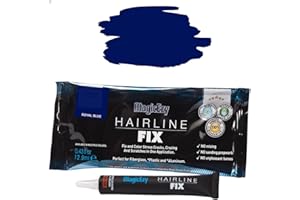 MagicEzy Hairline Fix - (Royal Blue) | Gelcoat Repair Kit | Fix Stress Cracks and Scratches Like a Pro | Fibreglass Epoxy Boat Repair Kit - Boats, Jet Skis