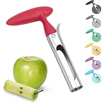 LIIGEMI Affettatrice Per Mele Con 16 Lame, Extra Large, In Acciaio Inox, Per Frutta E Verdura, Facile Da Impugnare - 8