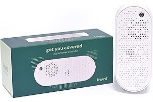 frient Zigbee Range Extender | Zigbee Signal Verstärker | Batterie Backup | Einfache Installation | Funktioniert mit SmartThings und Homey